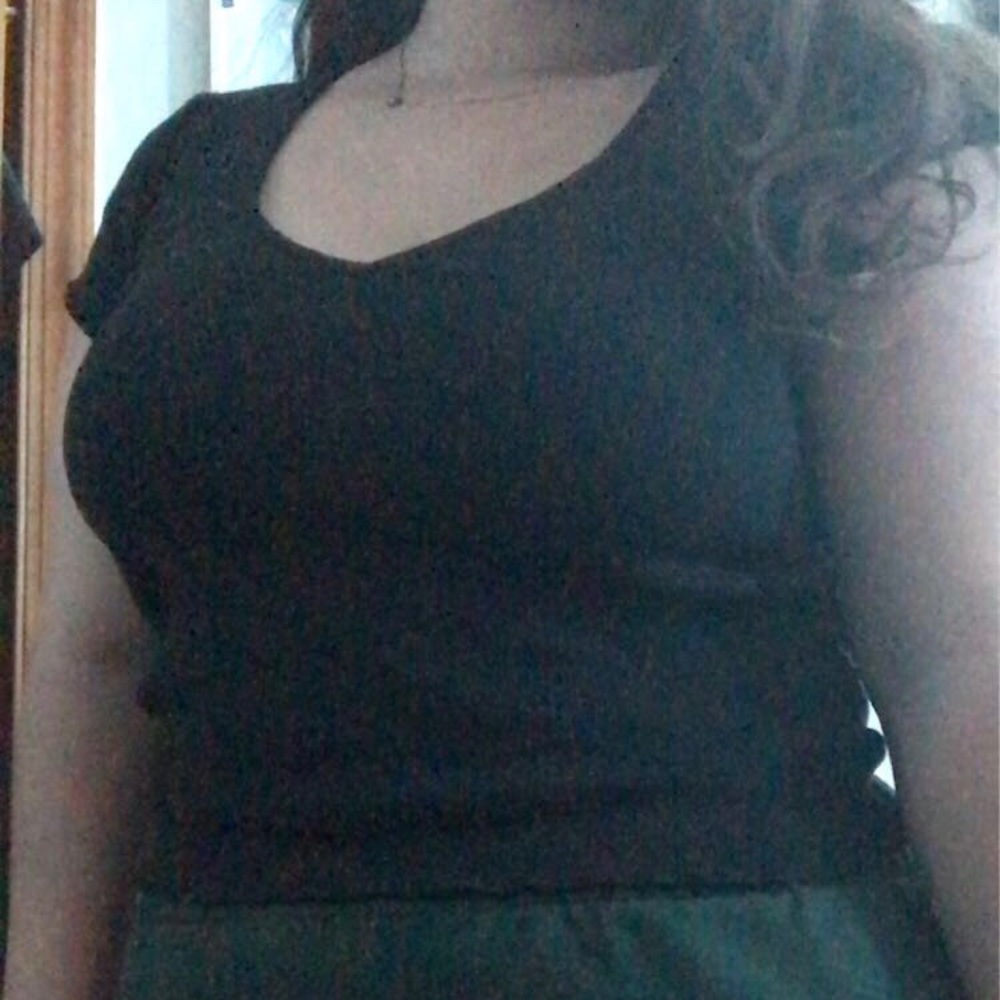 V neck top